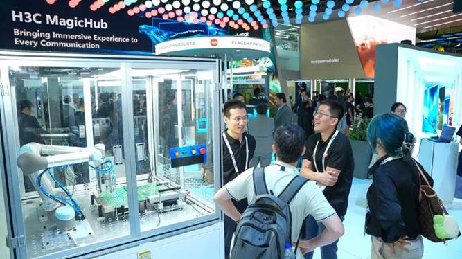 新華三閃耀GITEX 2023，以領先技術引領中東海灣數智新未來